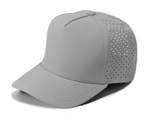 Gorra Lisa Curva 5 Paneles Microlaser Impermeable 6010