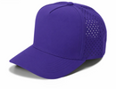 Gorra Lisa Curva 5 Paneles Microlaser Impermeable 6010