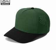 Gorra Lisa Curva 5 Paneles Microlaser Impermeable 6010