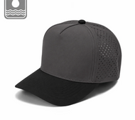 Gorra Lisa Curva 5 Paneles Microlaser Impermeable 6010