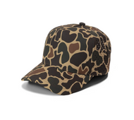 Gorra Lisa Curva 5 Paneles Microlaser Camo Impermeable 6025