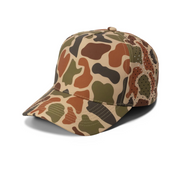 Gorra Lisa Curva 5 Paneles Microlaser Camo Impermeable 6025