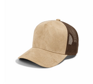 Gorra Trucker Gamuza Curva 5 Paneles Poliester 4005