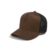 Gorra Trucker Gamuza Curva 5 Paneles Poliester 4005