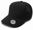 Gorra Lisa Curva 5 Paneles Microlaser Impermeable 6010