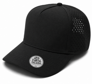 Gorra Lisa Curva 5 Paneles Microlaser Impermeable 6010