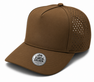 Gorra Lisa Curva 5 Paneles Microlaser Impermeable 6010