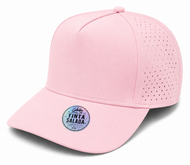 Gorra Lisa Curva 5 Paneles Microlaser Impermeable 6010