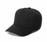 Gorra Lisa Curva de 5 Paneles 4001