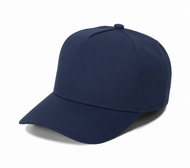 Gorra Lisa Curva de 5 Paneles 4001
