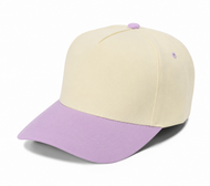 Gorra Lisa Curva de 5 Paneles 4001