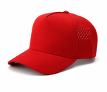 Gorra Lisa Curva 5 Paneles Microlaser Impermeable 6010
