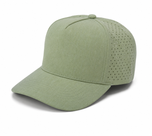Gorra Lisa Curva 5 Paneles Microlaser Impermeable 6010