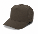 Gorra Lisa Curva 5 Paneles Microlaser Impermeable 6010