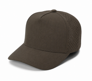 Gorra Lisa Curva 5 Paneles Jaspe Microlaser Impermeable 6034